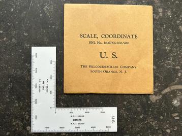 Balance de lecture de cartes spéciale USAAF WW2, rare 