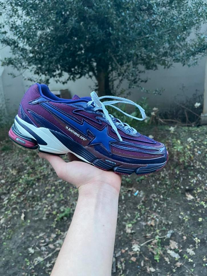 Adidas  Bape Orketro « Dark Purple », Kleding | Heren, Schoenen, Nieuw, Sneakers, Ophalen