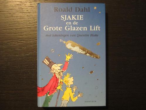 Sjakie en de Grote Glazen Lift  -Roald Dahl-, Boeken, Kinderboeken | Jeugd | 10 tot 12 jaar, Ophalen of Verzenden