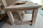 Eiken eettafel 220x100, Huis en Inrichting, Tafels | Eettafels, Ophalen, Zo goed als nieuw
