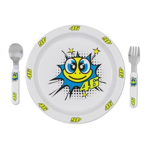 Valentino Rossi pop art meal set VRUSM354506, Enfants & Bébés, Aliments pour bébé & Accessoires, Neuf, Enlèvement ou Envoi