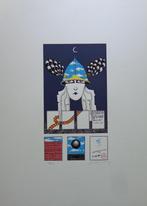 PATRICK CONRAD / FIGURATIE / KLEURLITHO / 70x50cm / SIG, Antiek en Kunst, Ophalen of Verzenden