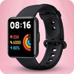Smartwatch Xiaomi, Handtassen en Accessoires, Smartwatches, Ophalen, Xiaomi, Zwart, Zo goed als nieuw