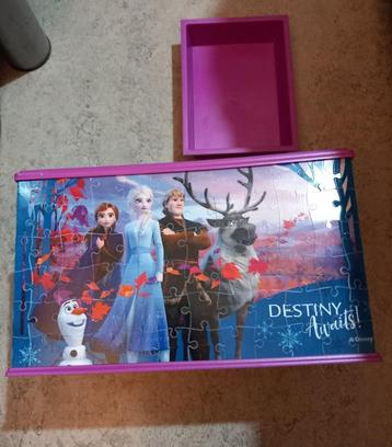 Nice Disn „Frozen” 3D-opbergbak voor puzzels beschikbaar voor biedingen