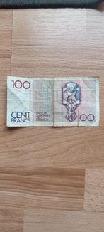 100 frank bankbiljet, Los biljet, Ophalen
