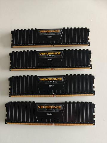 Vengeance DDR4 8GB 3000MHz RAM (4 stuks) beschikbaar voor biedingen
