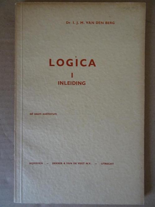 Livre ancien Logica I Inleiding Ad usum auditorum non lu, Livres, Philosophie, Comme neuf, Général, Enlèvement ou Envoi