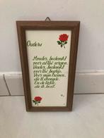 Bordje met tekst ‘ouders’, Huis en Inrichting, Woonaccessoires | Tekstborden en Spreuken, Ophalen of Verzenden, Gebruikt