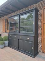 Teak buffetkast/vitrinekast GRATIS LEVERING, Ophalen of Verzenden, Zo goed als nieuw