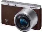 Samsung NX Mini + 9-27mm pancake lens 1:3,5-5,6, 20 Megapixel, Verzenden, Compact, Zo goed als nieuw