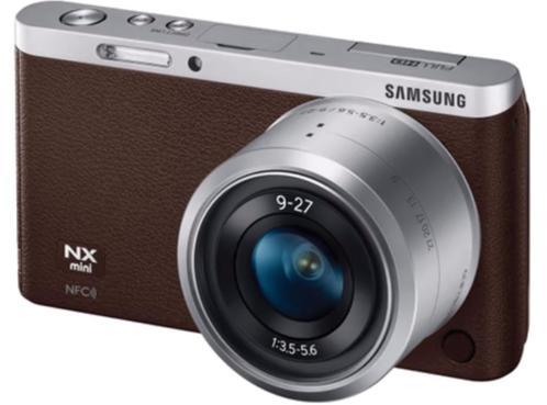 Samsung NX Mini + 9-27mm pancake lens 1:3,5-5,6, Audio, Tv en Foto, Fotocamera's Digitaal, Zo goed als nieuw, Compact, Samsung