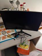 Samsung curved monitor 24inch 60hz, Computers en Software, HDMI, VA, Full HD, Zo goed als nieuw