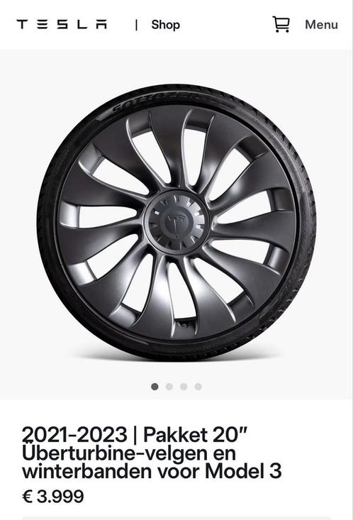 Tesla Model 3 Performance Überturbine 20inch, Auto-onderdelen, Banden en Velgen, Banden en Velgen, Winterbanden, 20 inch, 235 mm
