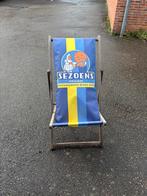 3 klapstoelen sezoens bier, Ophalen, Gebruikt, 3 zitplaatsen, Stoel