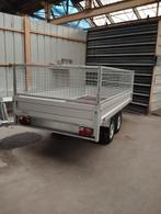 Remorque NEUVE doubles essieux 2m55 1m50 avec rehausses gril, Autos : Divers, Remorques, Neuf