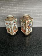 Antieke Japanse Satsuma Vazen, Antiek en Kunst, Ophalen