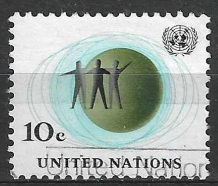 Verenigde Naties 1964 - Yvert 123 - Mannenvereniging (ST), Postzegels en Munten, Postzegels | Amerika, Gestempeld, Verzenden