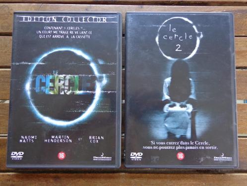 )))  Le Cercle 1 & 2  //  Horreur   (((, CD & DVD, DVD | Horreur, Comme neuf, Fantômes et Esprits, À partir de 16 ans, Enlèvement ou Envoi