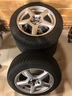 Set velgen met winterbanden Continental, Auto-onderdelen, Banden en Velgen, Ophalen, Gebruikt, 16 inch, Banden en Velgen