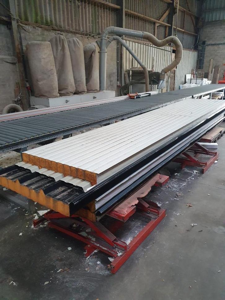 B keus dak en wandplaten, Doe-het-zelf en Bouw, Platen en Panelen, Gebruikt, Overige materialen, 50 tot 100 mm, Ophalen