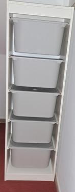 Trofast kast, Maison & Meubles, Armoires | Commodes, 25 à 50 cm, 5 tiroirs ou plus, Comme neuf, Enlèvement