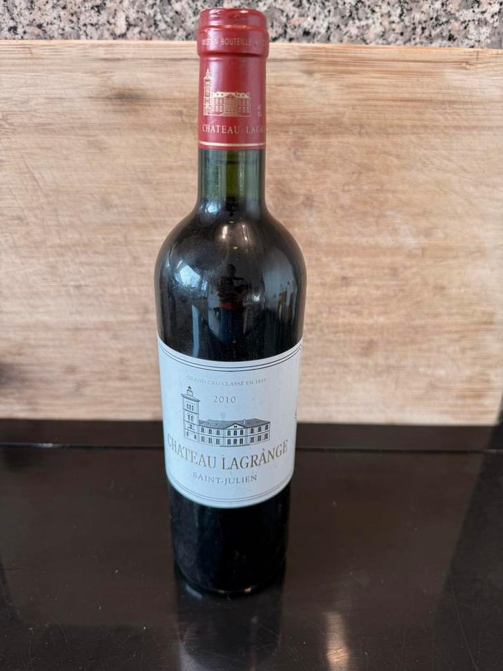 Château Lagrange 2010 - Saint-Julien Grand Cru Classé, Verzamelen, Wijnen, Zo goed als nieuw, Ophalen