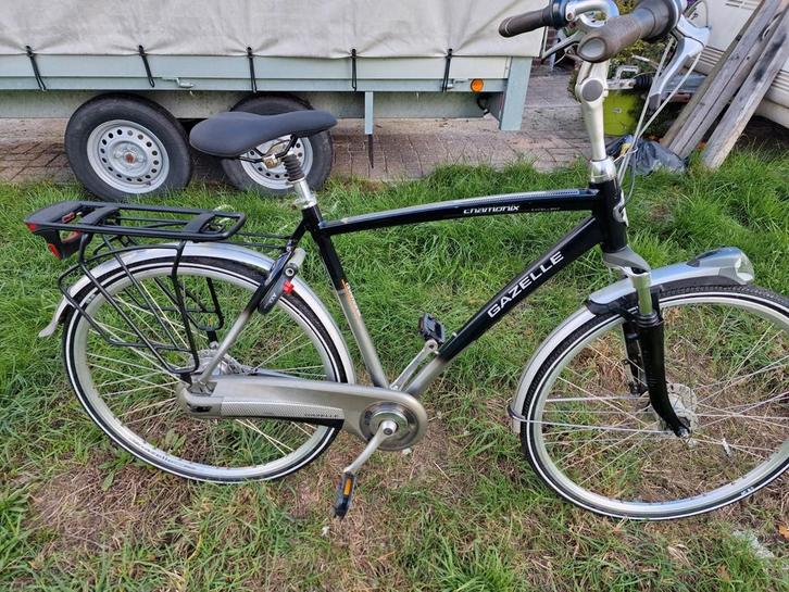 Herenfiets gazelle chamonix excellent 28" 57 cm, Fietsen en Brommers, Fietsen | Heren | Herenfietsen, Gebruikt, Gazelle, 57 tot 61 cm
