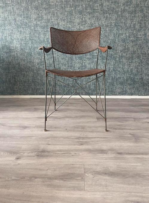 3x Vintage Yuzuru Yamakava Rap chairs, walnut rattan, ca90s, Huis en Inrichting, Zetels | Voetbanken en poefs, Ophalen of Verzenden