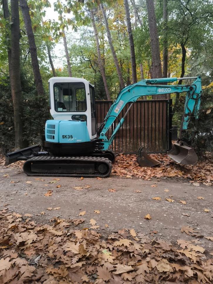 Kobelco sk35sr, Zakelijke goederen, Machines en Bouw | Kranen en Graafmachines, Ophalen