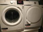 Wasmachine + droogkast AEG, 8 tot 10 kg, Ophalen, Zo goed als nieuw