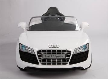 Audi R8, 1 persoons 12V + RC Wit ***NIEUW*** beschikbaar voor biedingen