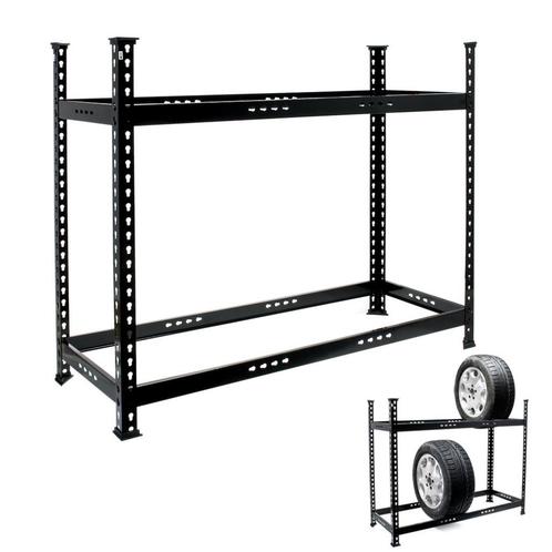 Bandenstelling zwart | 8 banden | 120 cm, Auto diversen, Auto-accessoires, Nieuw, Ophalen of Verzenden