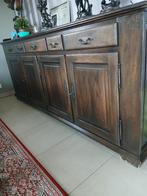 Eiken eetplaats, Huis en Inrichting, Ophalen, Gebruikt, Antiek, 4 tot 6 stoelen