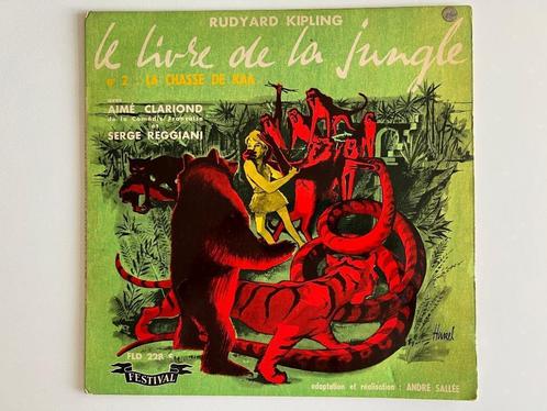 Vinyle 33 tours Le livre de la jungle numéro 2, CD & DVD, Vinyles | Enfants & Jeunesse, Utilisé, Fable ou Conte (de fées), Enlèvement ou Envoi
