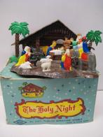 VINTAGE MINIATUUR KERSTSTAL, Ophalen of Verzenden