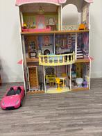 Barbiehuis Kidkraft, Kinderen en Baby's, Speelgoed | Poppenhuizen, Ophalen, Zo goed als nieuw, Poppenhuis