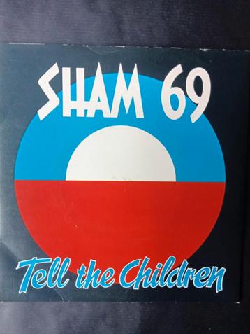 Sham 69, UK 7" 1980 Tell the children, Enlèvement ou Envoi, Comme neuf