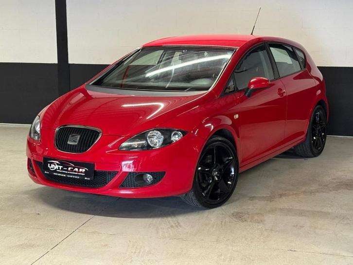 SEAT LEON 1.6i BENZINE-AIRCO-GEKEURD-TOPSTAAT-LEZ OK✅, Auto's, Seat, Bedrijf, Te koop, Leon, ABS, Adaptive Cruise Control, Airbags