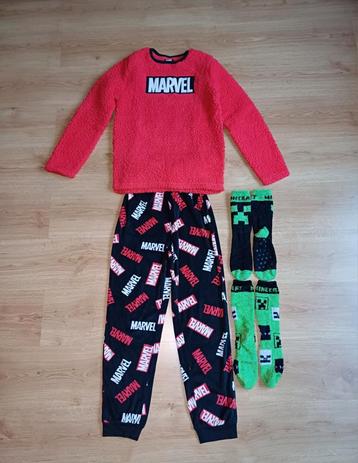 Huispak/pyjama 14/15 jaar Marvel  beschikbaar voor biedingen