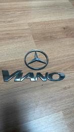 Emblèmes Mercedes Benz Viano 2x, Autos : Pièces & Accessoires, Petit matériel, Utilisé, Enlèvement ou Envoi, Mercedes-Benz