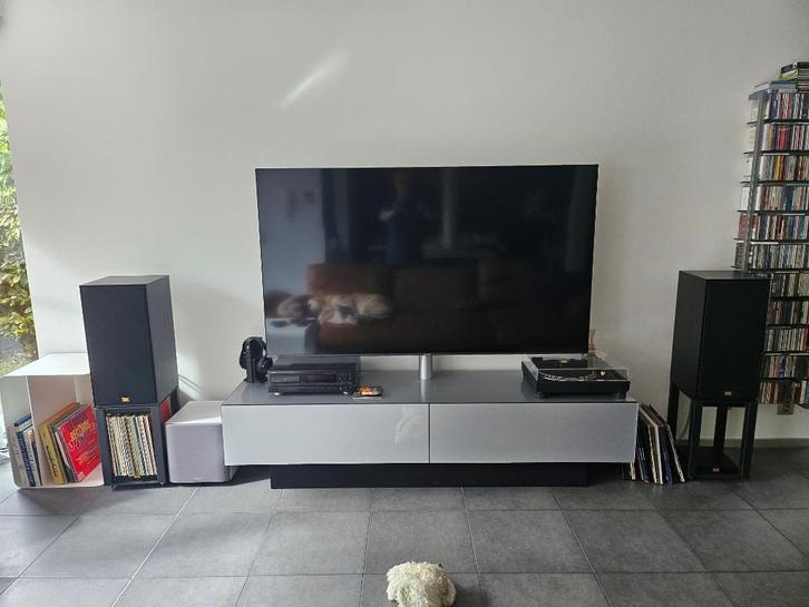 Wharfdale SUPER LINTON + staander met garantie t/m 28/3/2027, Audio, Tv en Foto, Luidsprekerboxen, Zo goed als nieuw, Front, Rear of Stereo speakers