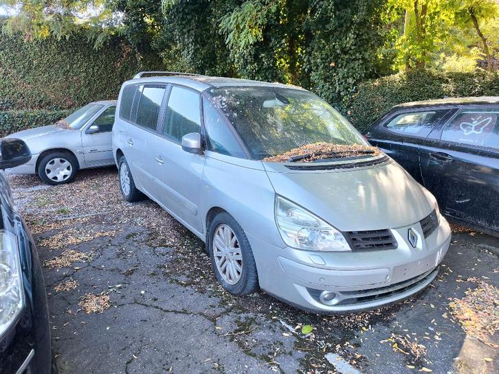 Espace 2.0 Dci voor onderdelen, Auto diversen, Ongevalwagen, Renault, Handgeschakeld, Diesel, Monovolume, Ophalen