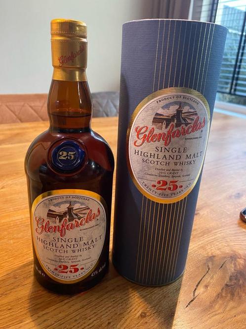 Glenfarclas 25 Pre 1996, Verzamelen, Wijnen, Nieuw, Overige typen, Overige gebieden, Vol, Ophalen