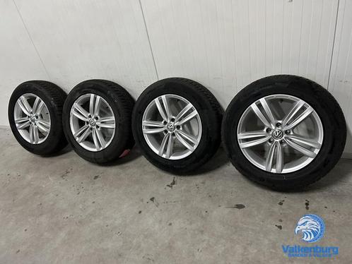 6-7mm! VW Tiguan 17 inch velgen 5x112 winterbanden 215/65R17, Auto-onderdelen, Banden en Velgen, Banden en Velgen, Winterbanden