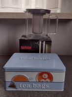 theekan en theedoos, Ophalen, Zo goed als nieuw