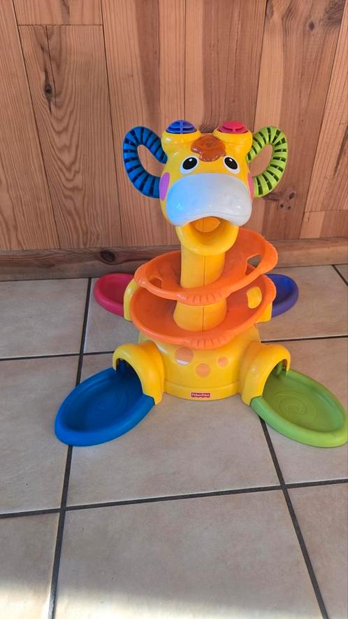 Fisher price giraf speelgoed met bal en geluidjes, Kinderen en Baby's, Speelgoed | Fisher-Price, Gebruikt, Ophalen