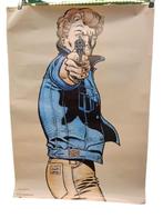 Schietdoel van de gerechtelijke politie, 1987, Verzamelen, Militaria | Algemeen, Ophalen of Verzenden