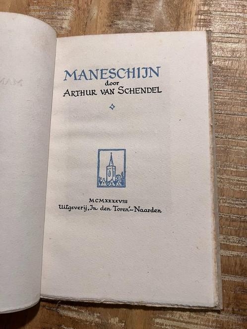 Maneschijn - Arthur van Schendel, Boeken, Literatuur, Gelezen, België, Ophalen of Verzenden