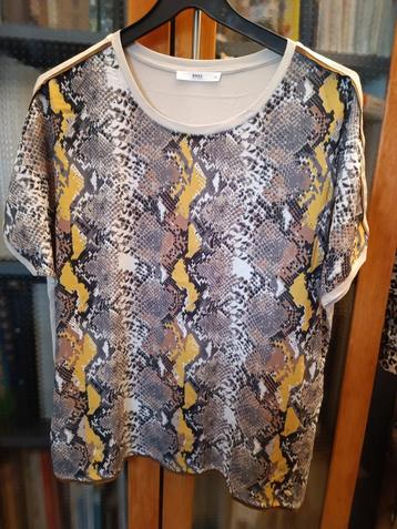 Brax shirt met pythonprint aan voorzijde beschikbaar voor biedingen