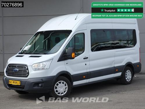 Ford Transit 9-Persoons Luchtvering Ramp Personenvervoer Air, Auto's, Bestelwagens en Lichte vracht, Bedrijf, Te koop, Achteruitrijcamera